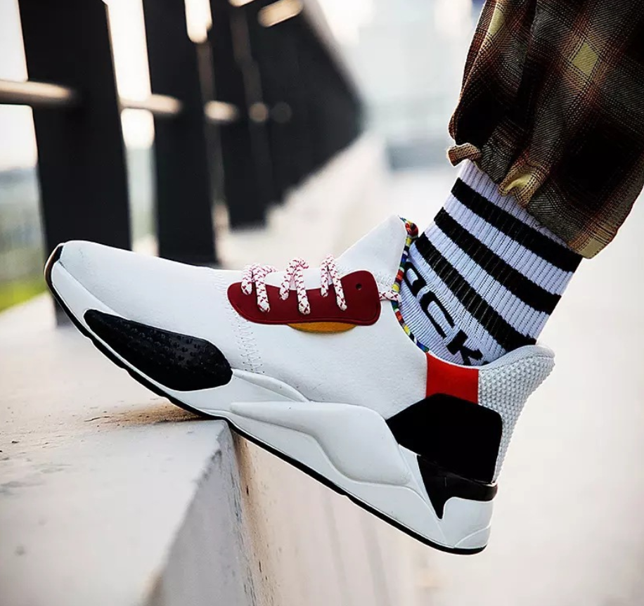 Coconut shoes, sneakers, old shoes