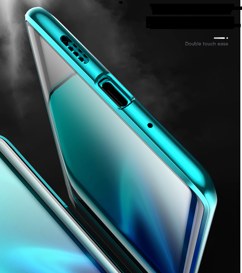 Double-sided magnetic king creative metal protective cover