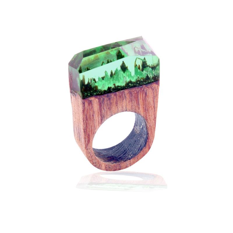 Hand-grinding ring resin