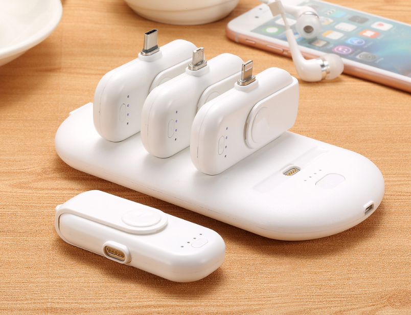Portable Finger Magnetic Mobile Power Bank