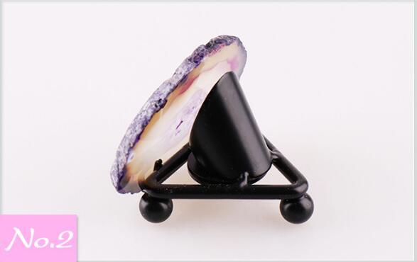 USB Agate Lights Mini Colorful LED Night Lights Creative Gifts Home Crafts