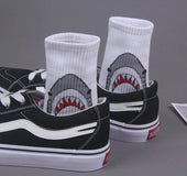 Fashion shark personality female socks