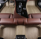 Custom Wood grain car mat