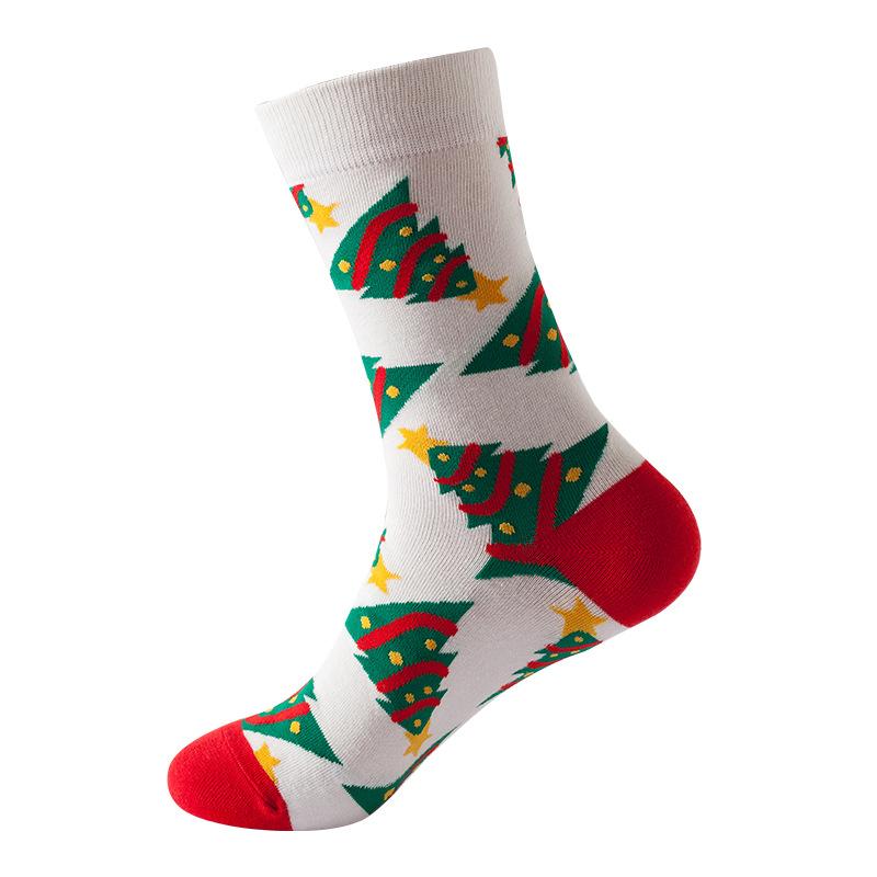 Christmas stocking man funny new year santa claus