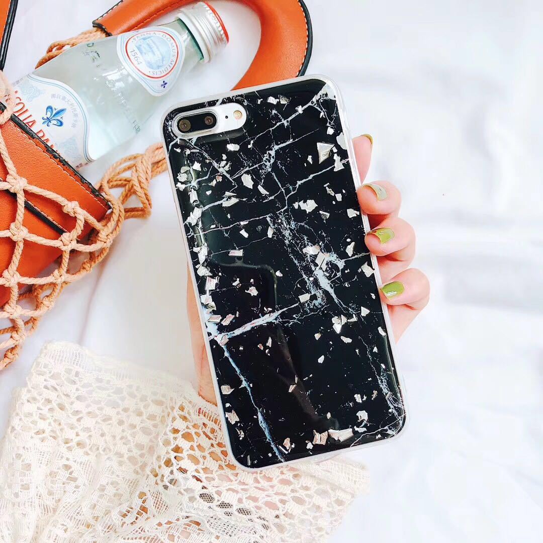Marble pattern Epoxy   anti-fall  | IPhone