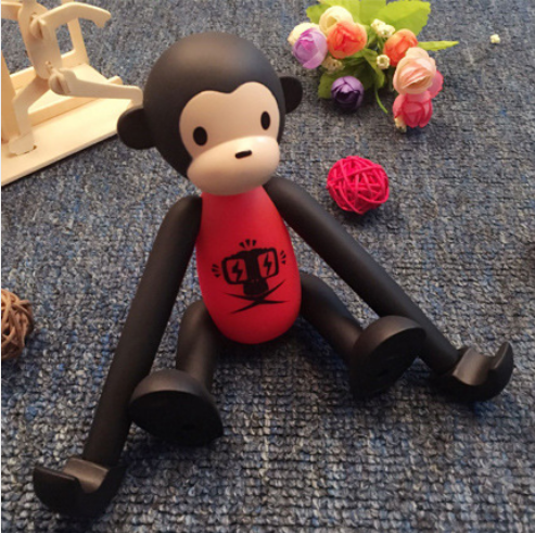 Mobile phone bracket monkey cute cartoon creative monkey phone bracket flat bracket desktop gift