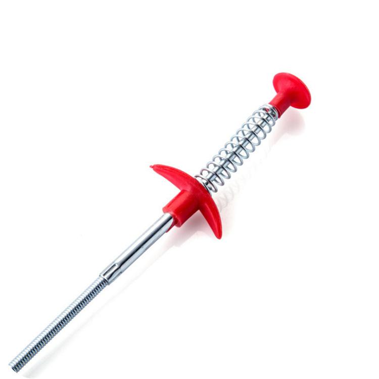 Kitchen pass sewer dredge spring pipe dredge tool