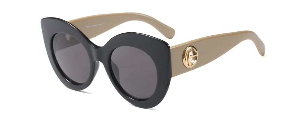 Cat eye PC lens sunglasses