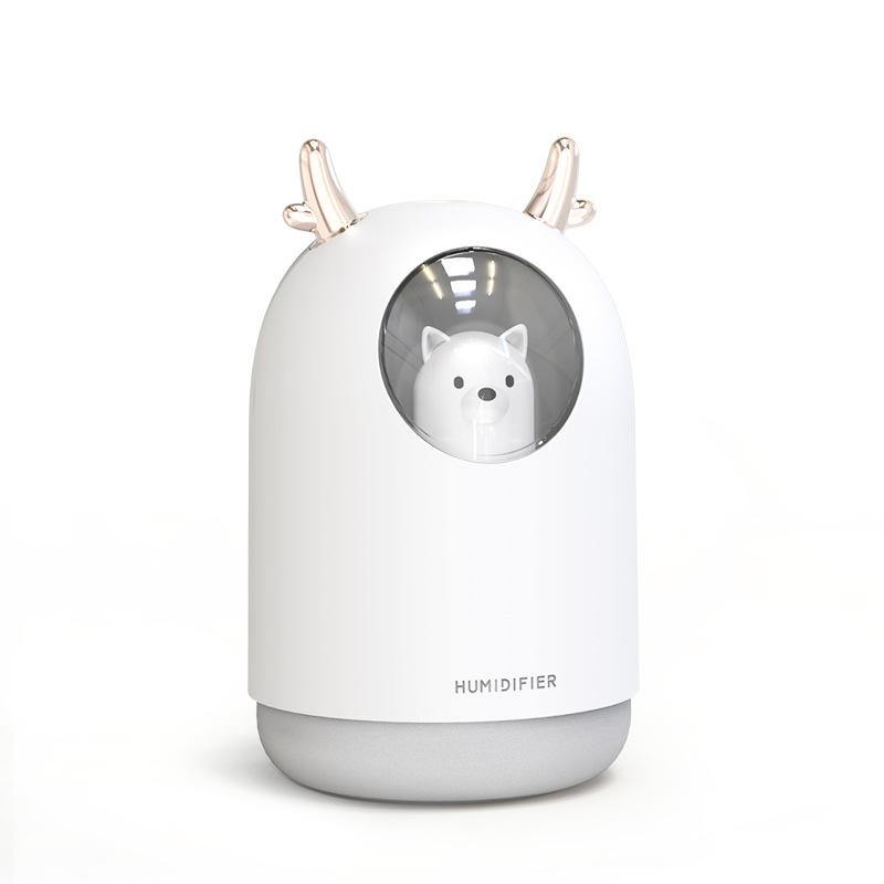 Mini portable aromatherapy hydrating air purifier