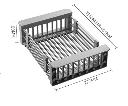Cesta de desagüe del fregadero de cocina