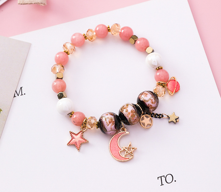 Pulsera de estrella luna