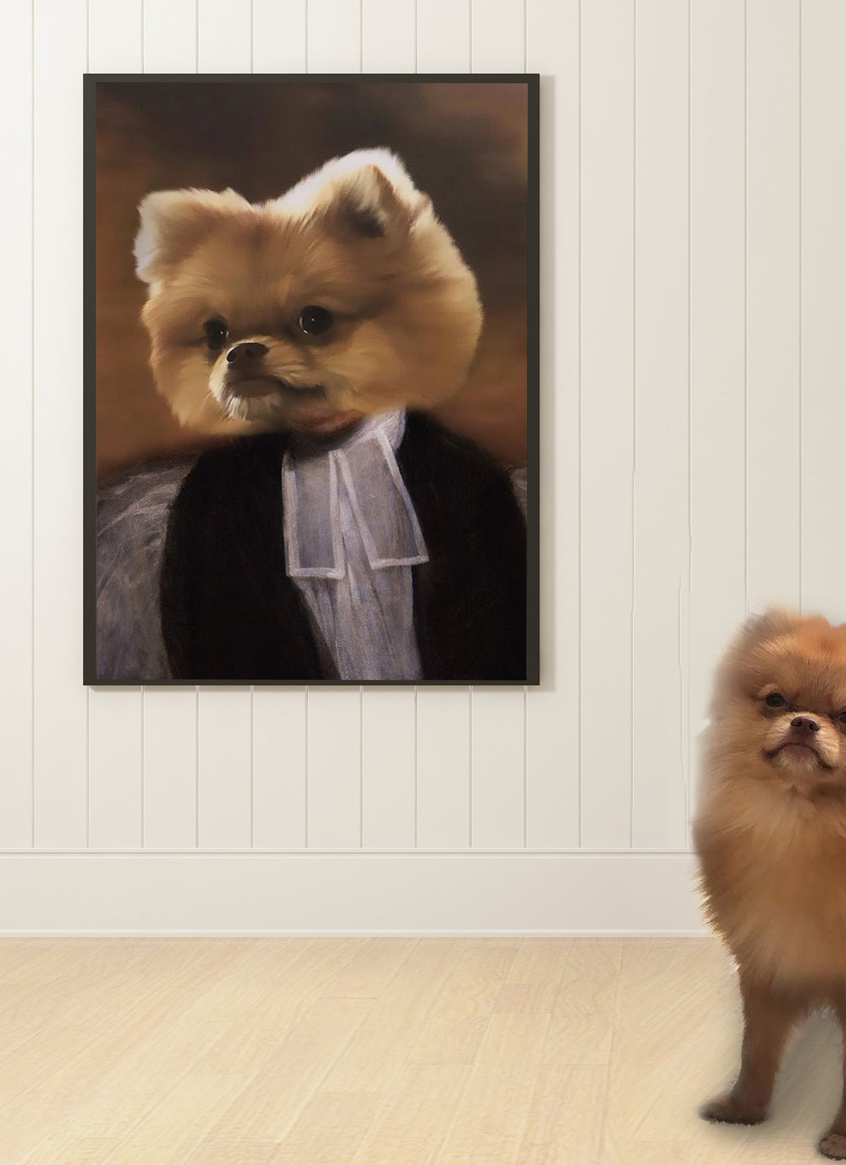 Personalized Pet Canvas Portrait