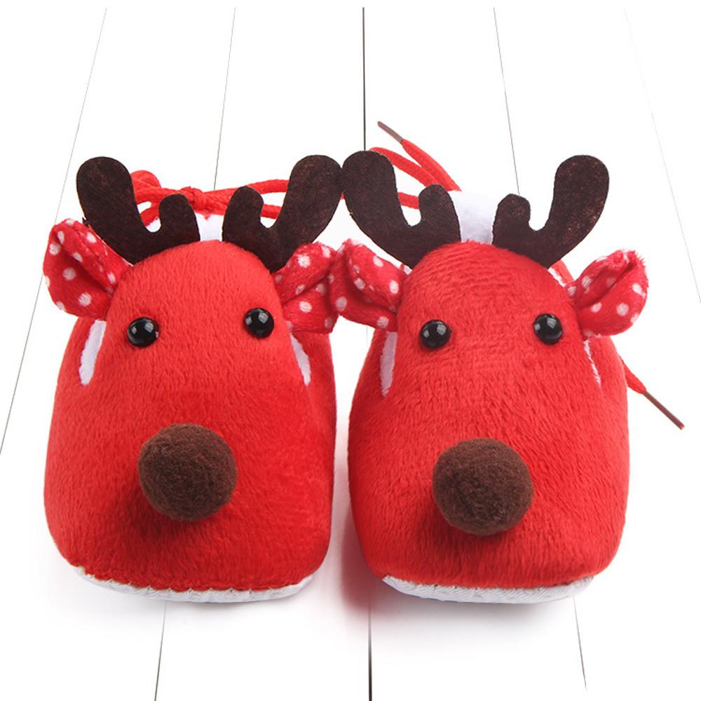 Winter children footwear Booties Sneakers for children slippers Baby Boy Girl Christmas Anti-slip Crib Shoes Children's shoes