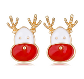 Christmas earrings jewelry