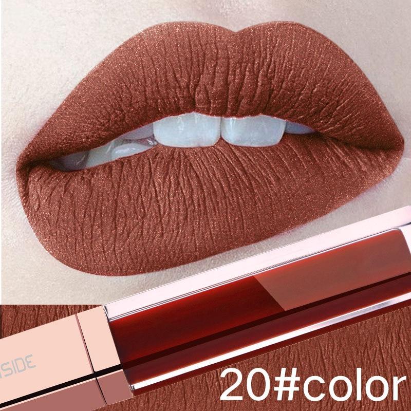 24 Color Make Up Liquid Lipstick Waterproof Mate