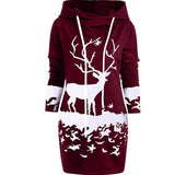 Christmas dress hoodie