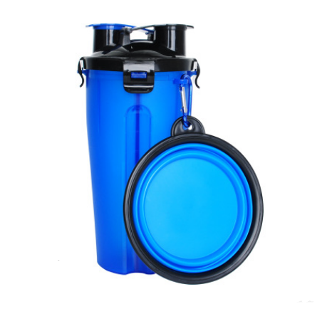 Agua Y Croquetas Portátil Para Pasear Perro