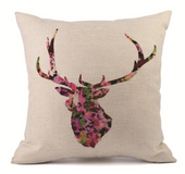 Customized pillowcase car sofa pillowcase lumbar pillow linen pillow sofa cushion