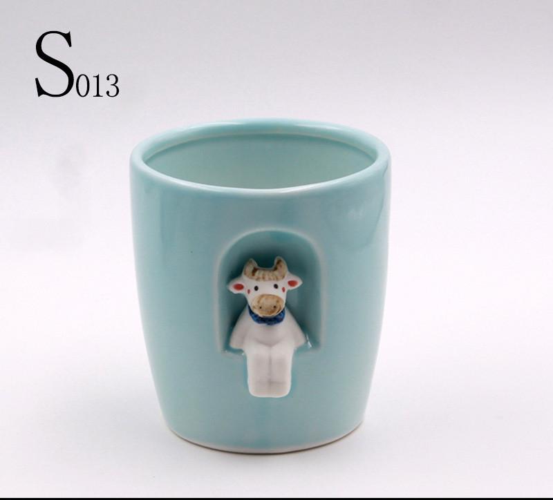 Weather creative ceramic flowerpot