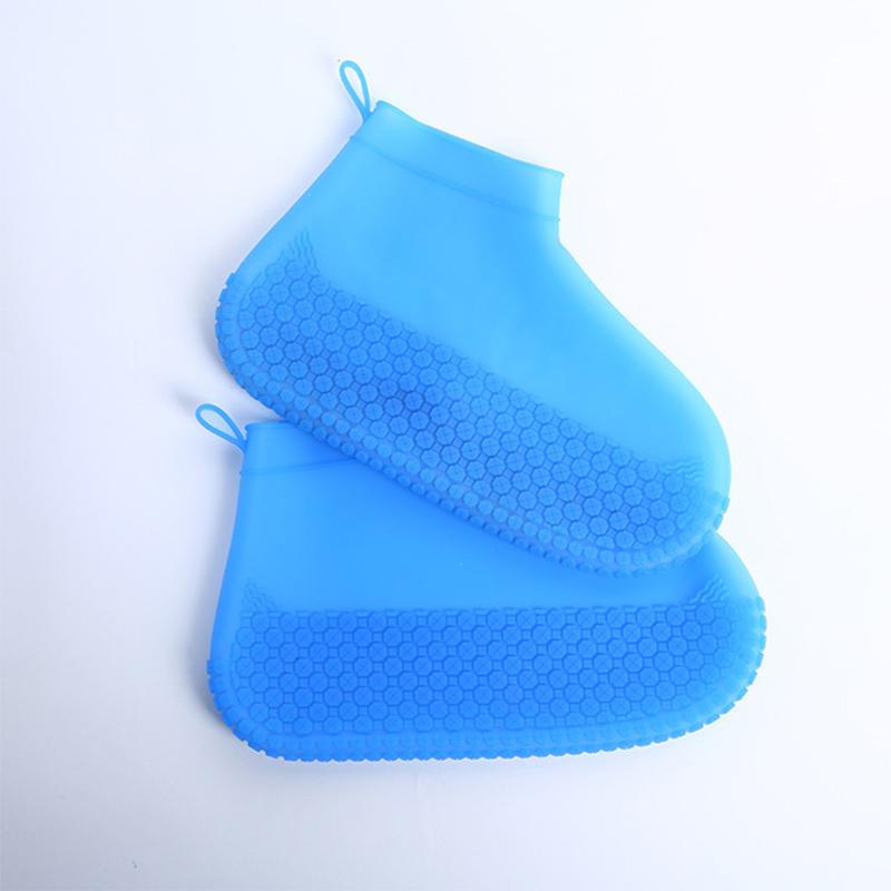 Silicone Waterproof Rainy Rain Boots Cover Slip