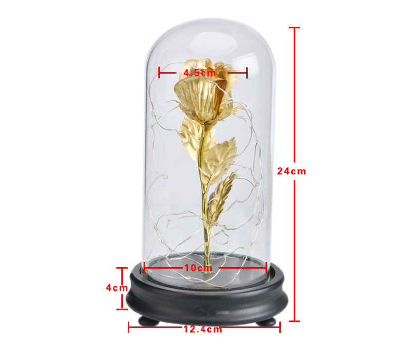 Rose lamp