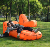 Sofá cama reclinable inflable