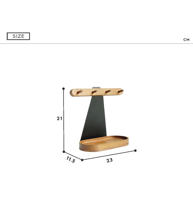 Creative hanging key holder