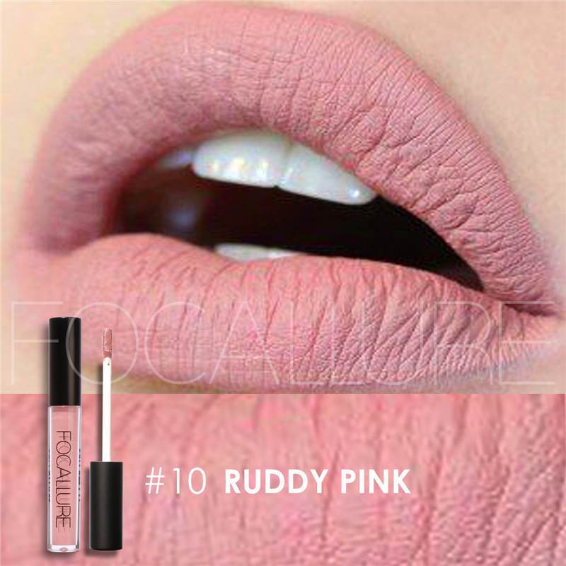 5 Colors Matte Liquid Lipgloss Metallic Lipstick