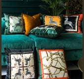 Animal pattern cushion pillowcase