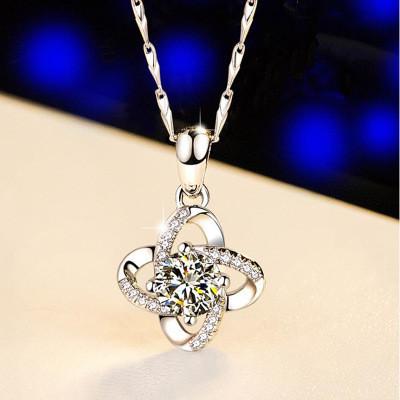 Collar de cadena de plata esterlina s925