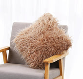 Beach-like wool pillowcase