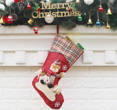 Christmas decorations, decorations, New Year gifts, Santa Claus socks, socks, sock gift bags