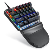 One-hand mechanical keyboard
