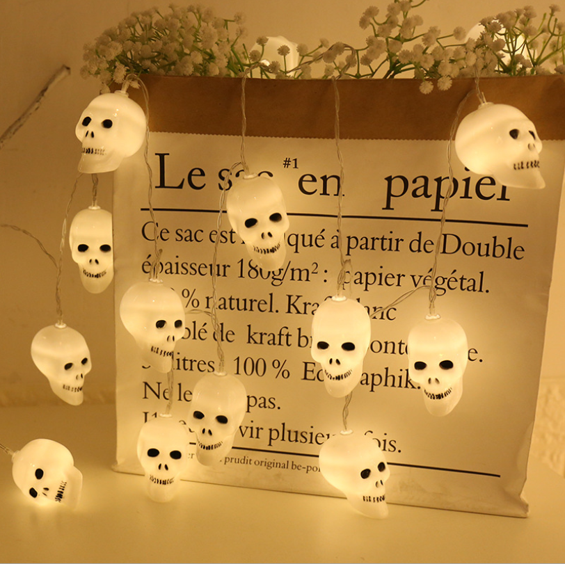 Halloween Skull LED String Light