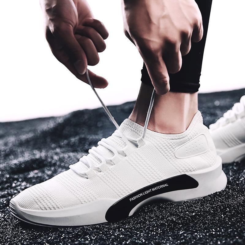 2020 autumn and winter shoes for men shoes casual shoes breathable moisture Korean students running shoes factory wholesale