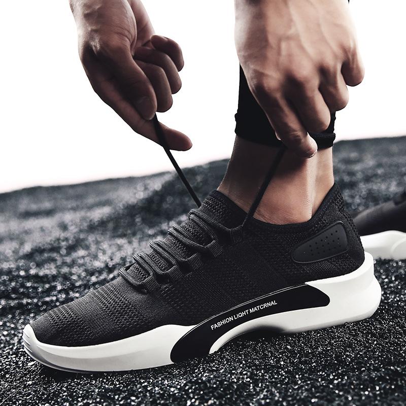 2020 autumn and winter shoes for men shoes casual shoes breathable moisture Korean students running shoes factory wholesale