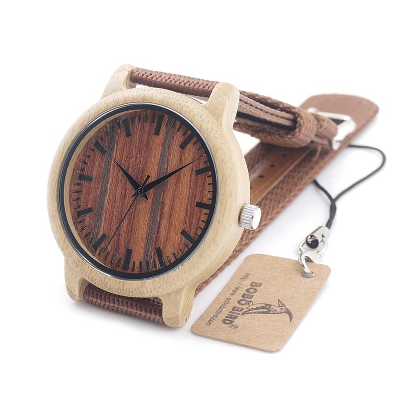 Bamboo watch