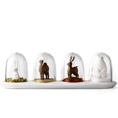 Creative seasoning box seasoning jar（4PC）