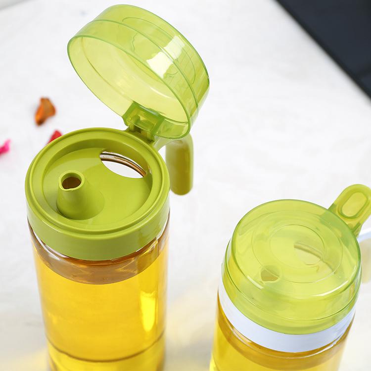 Practical kitchen glass pot creative Home Furnishing material 420ml vinegar sauce seasoning pot pot wholesale
