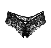 Lace cross lace underwear
