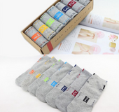 Seven days creative digital cotton socks