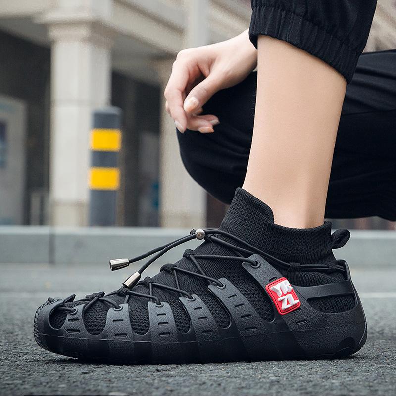 Running shoes, flying woven casual shoes