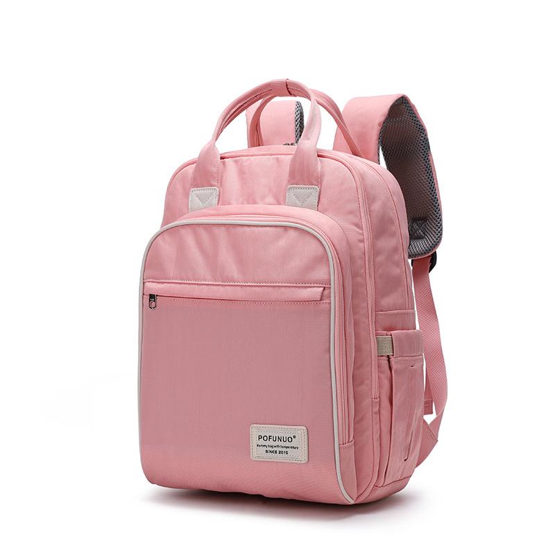 Bottle Heating Multi-Function Mommy Bag Waterproof Travel Baby Backpack With USB Interface