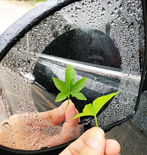Automobile rearview mirror waterproof