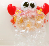 Kids Baby Shower Toys Automatic Crab Bubbler with Music