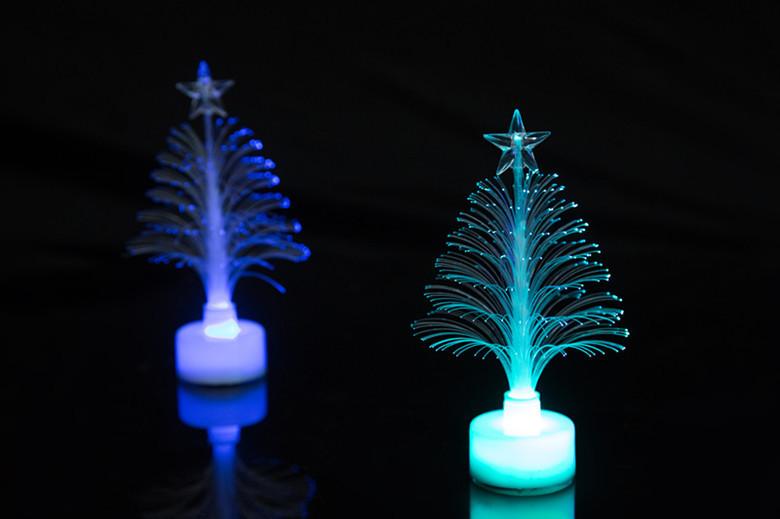 Fiber optic Christmas tree