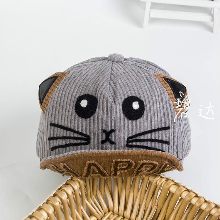 30 styles Winter/Autumn Baby Hat Corduroy Soft Knit Hat Peaked Cap