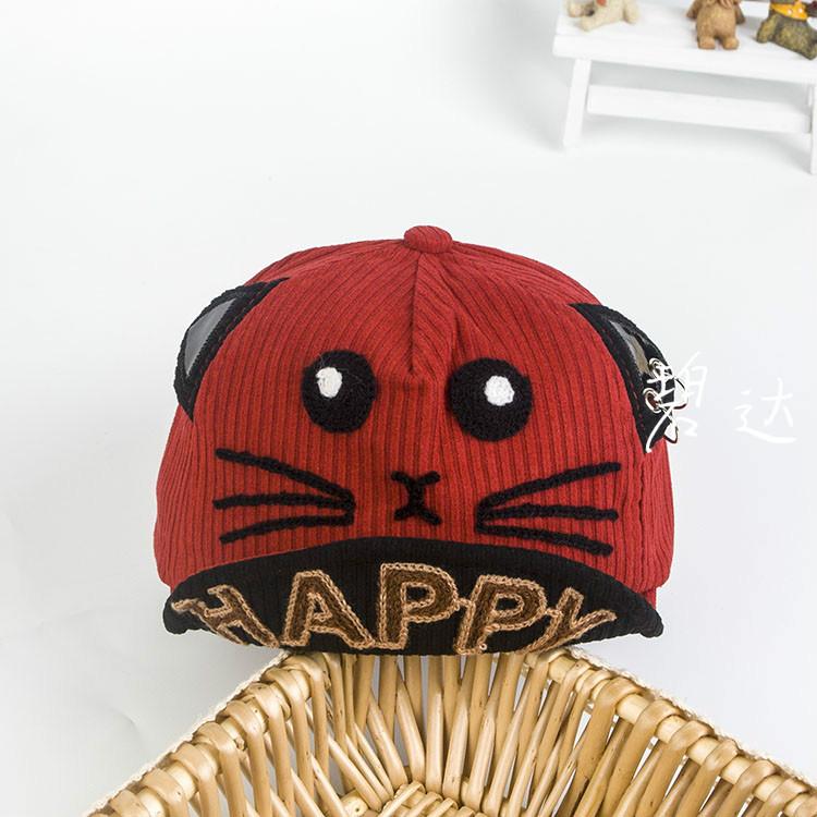 30 styles Winter/Autumn Baby Hat Corduroy Soft Knit Hat Peaked Cap