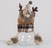 2020 new Christmas decorations, canister, canister, snow man, elk trumpet