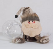 2020 new Christmas decorations, canister, canister, snow man, elk trumpet